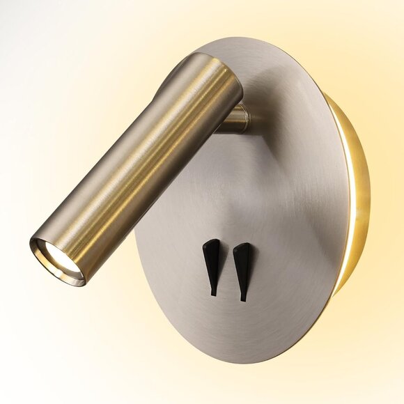 Wall Mounted Reading Light Beside Night Wall Lamp Sconce Switch - Picture 1 of 8